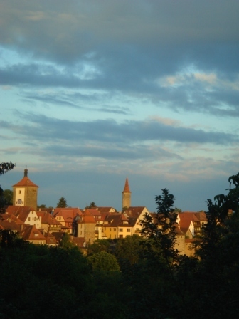 08 Rothenburg sunset