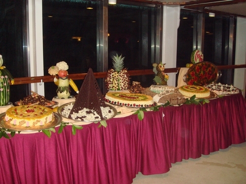 11 The fruit and chocolate buffet