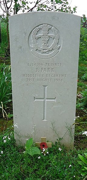 First English soldier killed