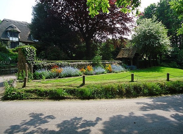 In an English Country garden