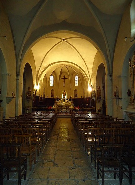 Tourrettes-sur-Loup church