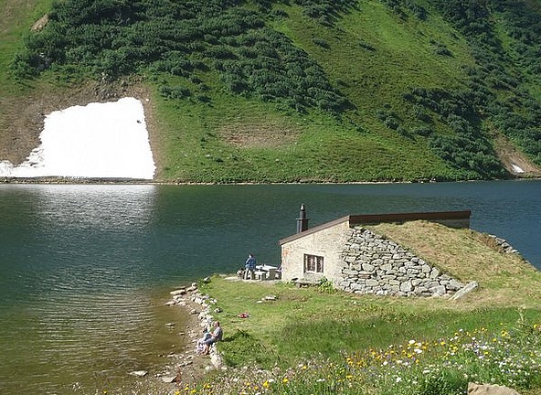Oberalp Lake - best cottage in Switzerland