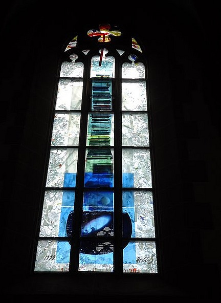 Modern stained glass