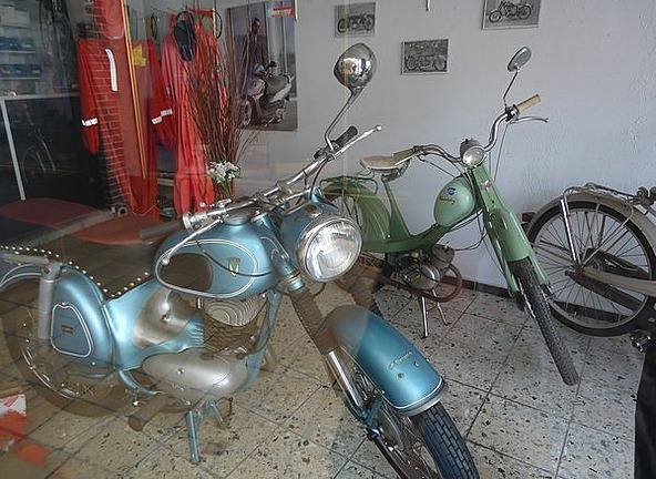 Two nice old bikes