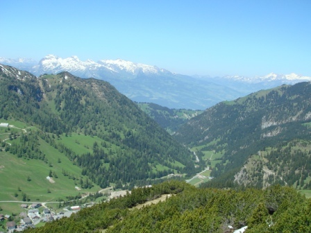 11 Looking north from the top of Liechtenstein