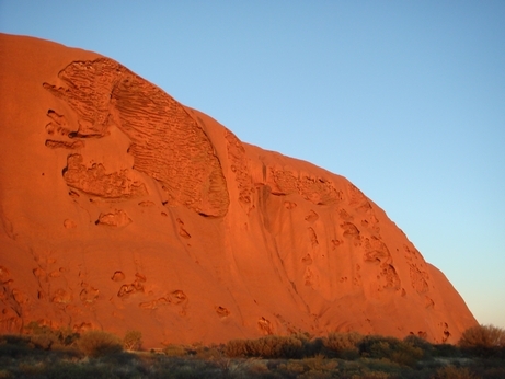 03 Sunrise on Uluru - Ayres Rock