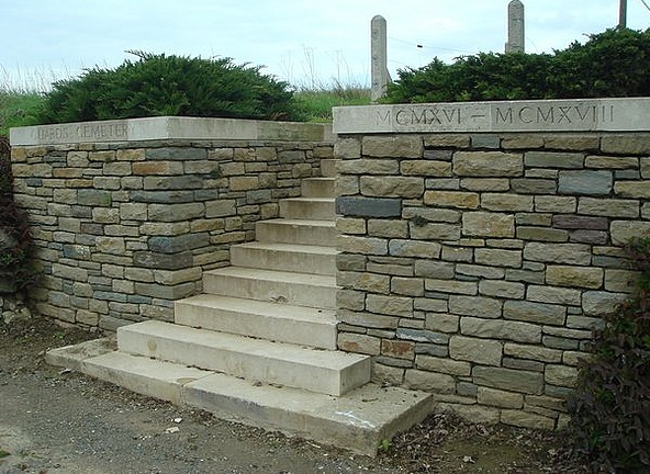 Guards Cemetery entrance