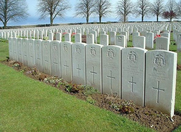Trench graves