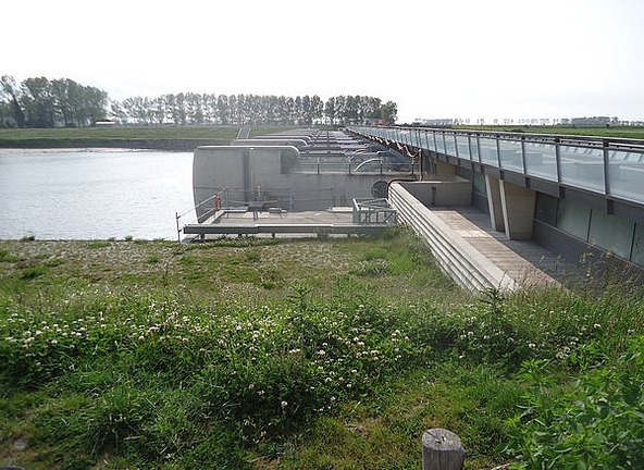 The new dam