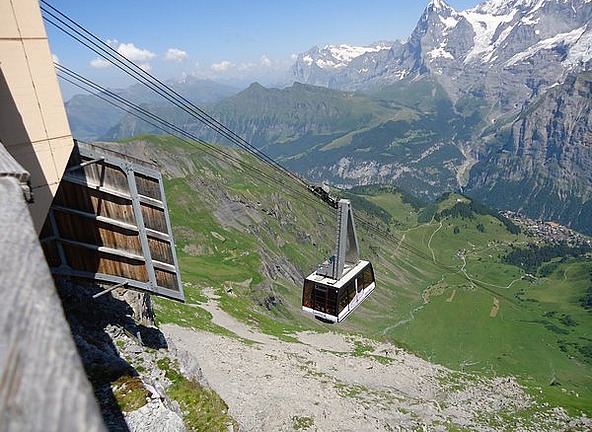 Cablecar down